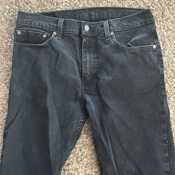 Levis 512 32 x 30 Black Slim Taper Jeans - Picture 2 of 9